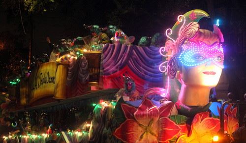 Krewe of Nyx Title Float Krewe of Nyx Title Float